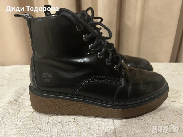 Оригинални дамски боти Timberland, снимка 3 - Дамски боти - 56333392