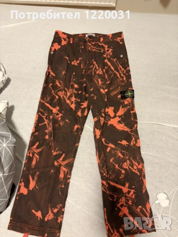 оригинален панталон Stone Island, снимка 5 - Панталони - 53534707