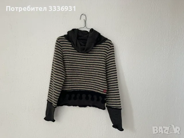 Бохо вълнен пуловер Sinx Six Munches, снимка 1