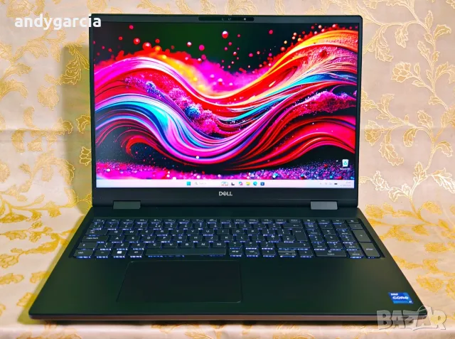Dell Precision 7670/Core i7 12850HX/NVidia RTX A2000 8GB/16GB DDR5/512GB SSD/16 100% DCI-P3 500 nits, снимка 2 - Лаптопи за работа - 56120857