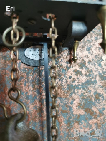 Античен стенен часовник TEMPUS FUGIT, снимка 5 - Стенни часовници - 53143107