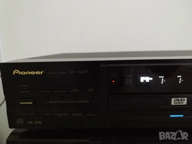 Pioneer DV-626D, снимка 6 - Ресийвъри, усилватели, смесителни пултове - 50773486