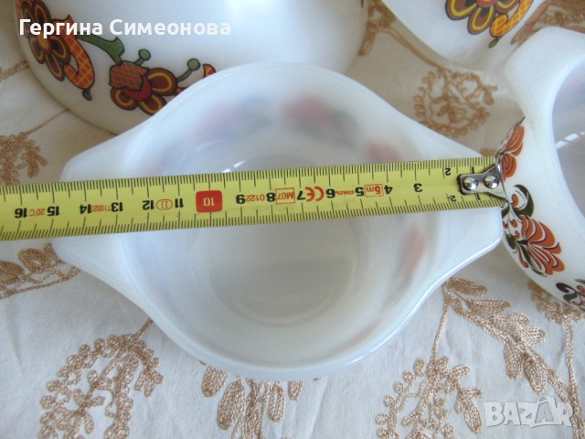 Лот купи YENA GLASS, снимка 4 - Чинии - 52616110