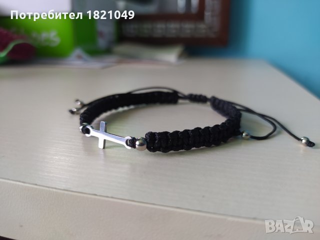 Детска, дамска, мъжка червена гривна с кръст подходящи за кръщене, снимка 8 - Гривни - 33237602