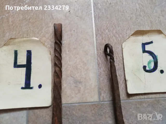 Огрибки,лопатки стара ръчна изработка от различни майстори-ковачи., снимка 2 - Антикварни и старинни предмети - 40220639