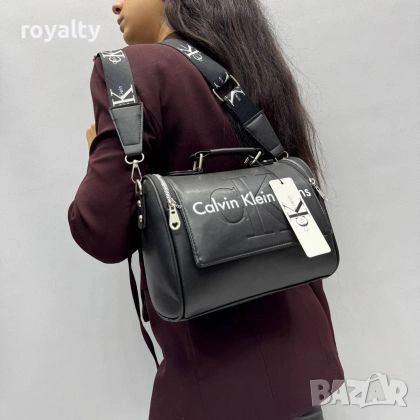 Calvin Klein Jeans Нова Кожена Дамска Чанта , снимка 2 - Чанти - 53485780