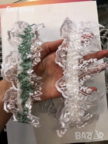 сватбен жартиер, снимка 6 - Сватбени аксесоари - 41360322