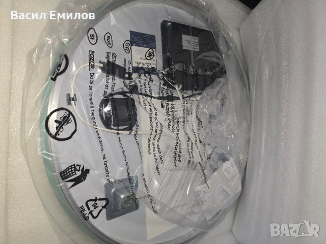 Кръгло LED огледало за баня Ф60/80 см, bluetooth , снимка 6 - Огледала - 51944002