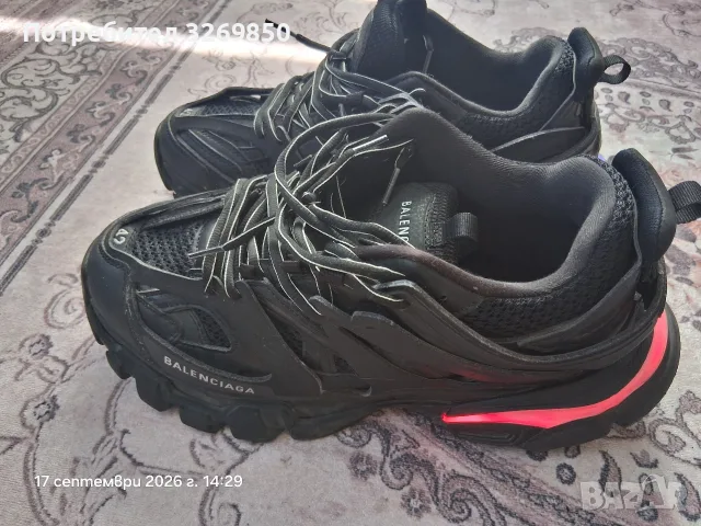 Balenciaga track led номер 42 (27.5 см), снимка 6 - Ежедневни обувки - 56116459