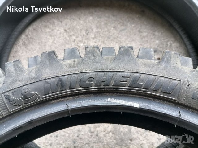 90/100-14 Michelin, снимка 5 - Гуми и джанти - 41187252