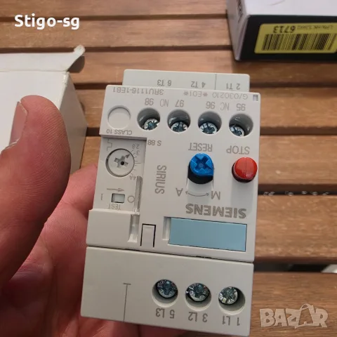 Термично реле Siemens SIRIUS 3RU1116-1EB1 (2.8 - 4 A), Размер S00