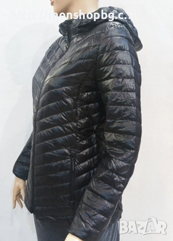 Дамско яке от размер 46 до 54 - черно, снимка 2 - Якета - 53251340