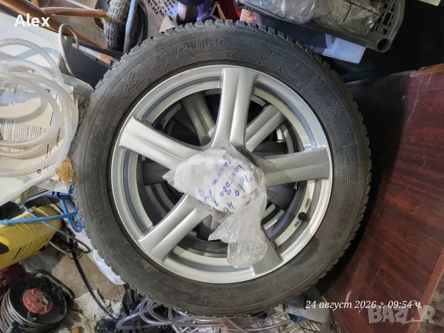 Джанти с гуми Michelin  17 цола смъкнати от Пежо. 7J  x  17   H2  , снимка 15 - Гуми и джанти - 56075428