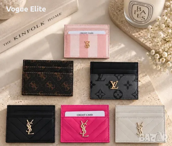 визитник Gucci Yves Saint Laurent Victoria's secret , снимка 2 - Портфейли, портмонета - 56222162