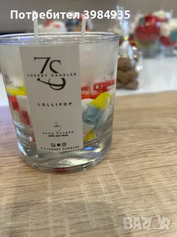 Коледна свещ , снимка 6 - Декорация за дома - 48165173