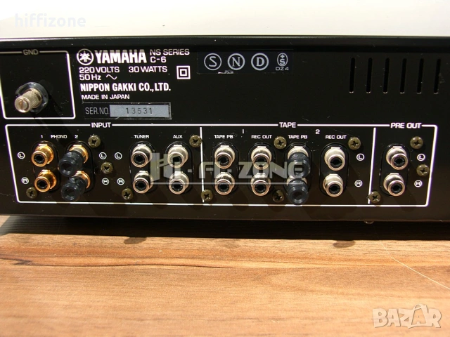  Предусилвател Yamaha c-6 /1 , снимка 7 - Ресийвъри, усилватели, смесителни пултове - 53694210