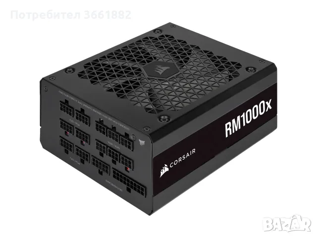 Захранване Corsair RM1000X Cybenetics Gold, 1000W, снимка 3 - Геймърски - 55747772