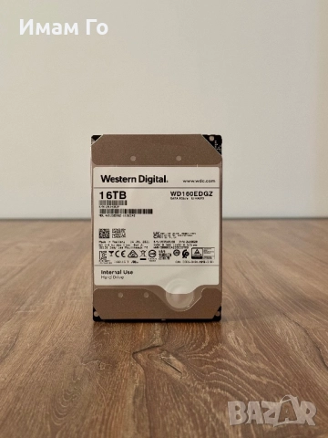 Western Digital 16TB – Хелиев HDD за NAS / Сървър / PC (Enterprise Class), снимка 1