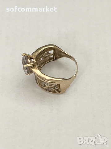 Златен пръстен 14К - 3.72 гр, снимка 4 - Пръстени - 52933904