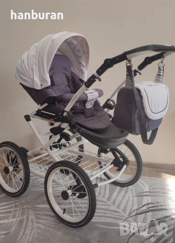 Бебешка количка Adamex Katrina , снимка 9 - Детски колички - 50874951