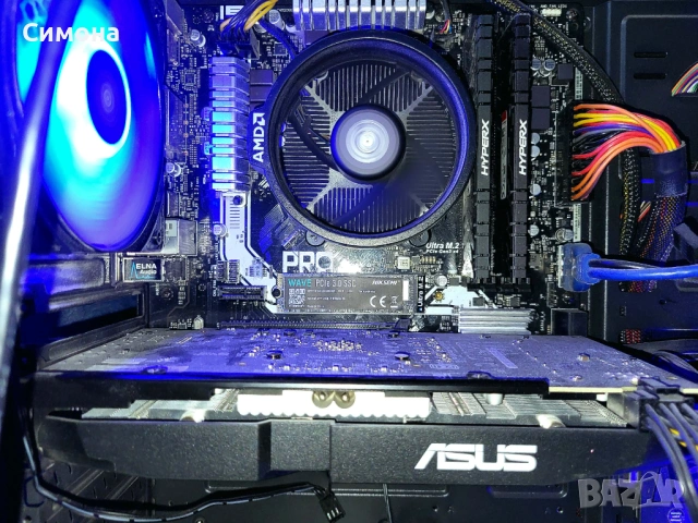 ASUS Radeon RX 580 4GB Dual OC, снимка 6 - Видеокарти - 53861876