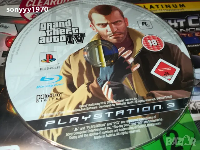 SONY PS3 GAME-GRAND THEFT AUTO IV 0202251900, снимка 11 - Игри за PlayStation - 48933825