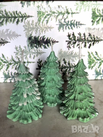 Коледни свещи, снимка 2 - Декорация за дома - 52331676