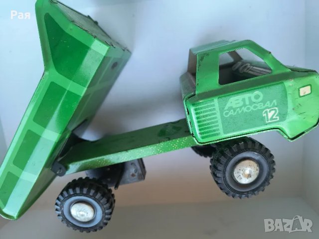 Тенекиен/метален камион играчка Урал номер 12 , снимка 8 - Колекции - 49968461