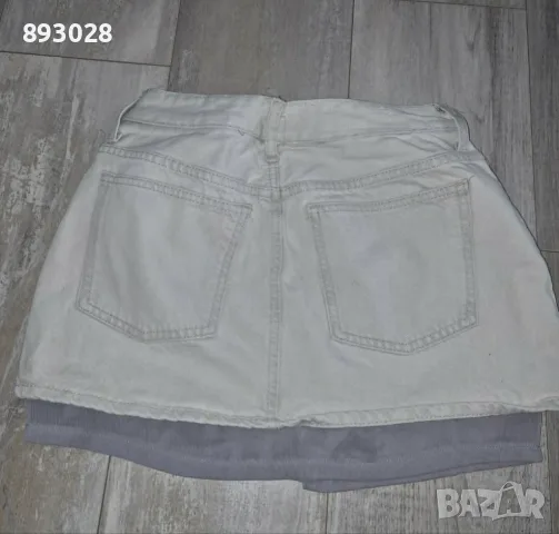 Дънкова пола ZARA , снимка 3 - Поли - 55777469