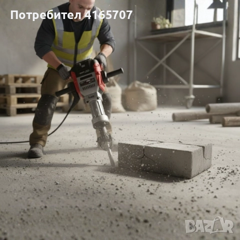 Електрически чук-къртач за разрушаване SIMKO 2000W PH29-28HA, снимка 3 - Други машини и части - 52814589