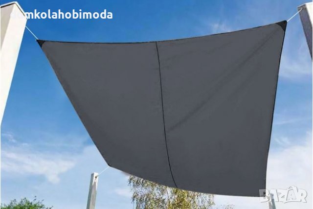 Квадратен сенник. 3,2х3,2м/въжета 4х2м