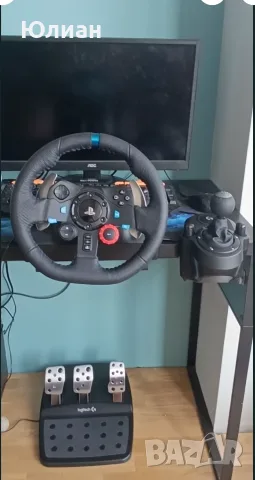 Logitech g29 + shifter , снимка 4 - Други игри и конзоли - 55991773