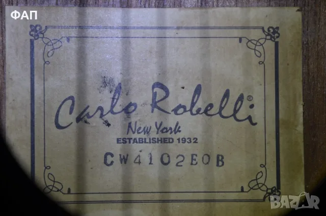 Zoom 504 II Acoustic и Carlo Robelli CW4102EQB - el-acoustic guitar, снимка 7 - Китари - 55790627