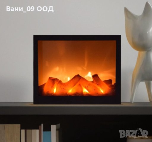 Деко LED камина с ефект "пламък", снимка 2 - Декорация за дома - 42722553