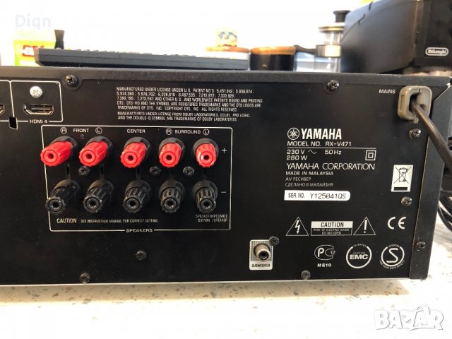 Yamaha RX-V471, снимка 11 - Ресийвъри, усилватели, смесителни пултове - 39855415