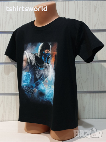 Нова детска тениска с дигитален печат героя от Mortal Kombat - Sub Zero (Суб Зиро), MK, снимка 8 - Детски тениски и потници - 36350006