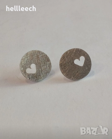 Сребърни обеци, снимка 4 - Обеци - 52827848