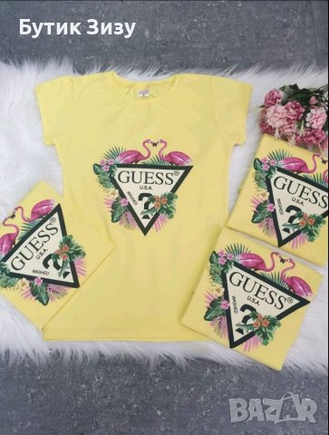 Дамски тениски Guess в 8 цвята , снимка 9 - Тениски - 35871920