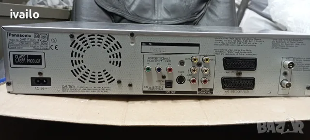 Panasonic VHS- DVD-DMR-E75V ЗАПИСВАЧКА, снимка 17 - Плейъри, домашно кино, прожектори - 56332871