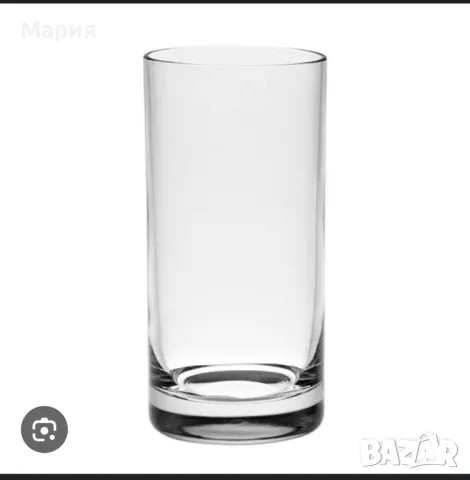 Нови СТЪКЛЕНИ ЧАШИ ЗА ВОДА И БЕЗАЛКОХОЛНО 6+3  БРОЯ, снимка 1