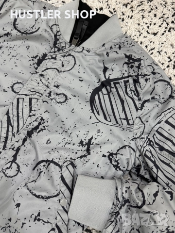 Мъжки двулицев бомбер ALPHA INDUSTRIES. Размер М, снимка 14 - Якета - 52816595