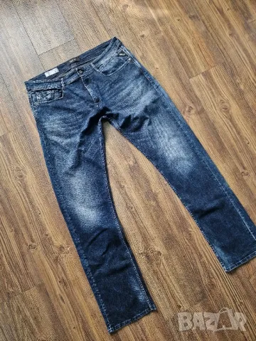 Страхотни мъжки дънки REPLAY  размер  36ти , снимка 2 - Дънки - 47290787