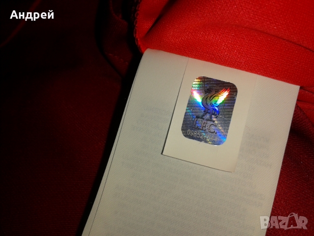 100% Оригинал с автографи! Liverpool/Ливърпул фланелка/тениска!, снимка 14 - Футбол - 36046869