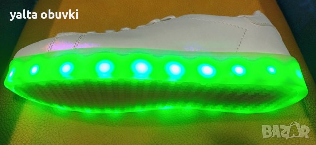 Светещи кецове PLIWAMA , снимка 10 - Маратонки - 40367335