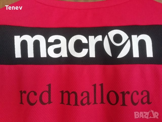 RCD Mallorca Macron Майорка оригинална тениска фланелка размер L, снимка 3 - Тениски - 41968241