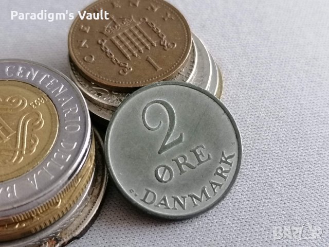 Монета - Дания - 2 оре | 1970г., снимка 1 - Нумизматика и бонистика - 41248670