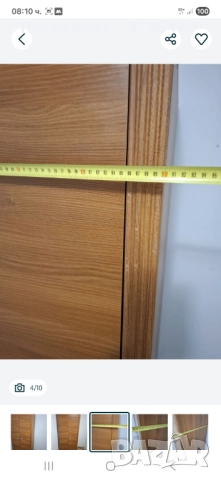 Двукрилен гардероб , снимка 3 - Гардероби - 51627437