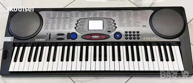 Синтезатор CASIO-CTK-551, снимка 2 - Синтезатори - 55950705