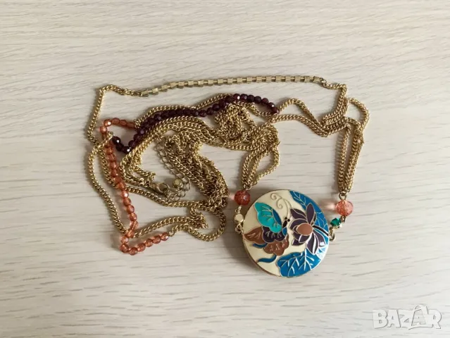 Ретро реколта колие от 80-те  Германия, снимка 4 - Антикварни и старинни предмети - 48587626