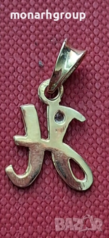 Златна висулка, снимка 3 - Колиета, медальони, синджири - 51884754